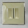 VINTAGE HALL'S COVERED REFRIGERATOR SQUARE BOX TAVERN SILHOUETTE 1940'S, 1940S, UNITED STATES, CERAMIC