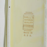 VINTAGE HALL'S COVERED REFRIGERATOR BUTTER BOX TAVERN SILHOUETTE 1940'S, 1940S, UNITED STATES, CERAMIC