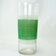 SET OF 4 1950S HIGHBALL BARWARE GLASSES STRIPED GREEN AND WHITE, UNITED STATES
