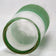 SET OF 4 1950S HIGHBALL BARWARE GLASSES STRIPED GREEN AND WHITE, UNITED STATES