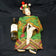 ANTIQUE LARGE CHINESE PEKING OPERA PUPPET (26 IN) WITH DRAGON ROBE LATE QING, LATE 19TH CENTURY, CHINA, PAINT