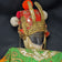 ANTIQUE LARGE CHINESE PEKING OPERA PUPPET (26 IN) WITH DRAGON ROBE LATE QING, LATE 19TH CENTURY, CHINA, PAINT