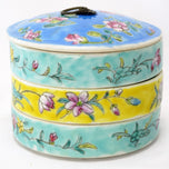 CHINESE PORCELAIN STACKING FOOD CONTAINER CIRCA 1930'S, 1930S, CHINA