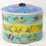 CHINESE PORCELAIN STACKING FOOD CONTAINER CIRCA 1930'S, 1930S, CHINA