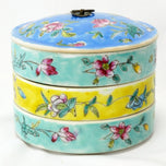 CHINESE PORCELAIN STACKING FOOD CONTAINER CIRCA 1930'S, 1930S, CHINA