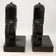 PAIR OF RONSON HOWDAH ELEPHANT BOOKENDS 1923, 1920S, UNITED STATES, FELT