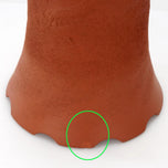 JAPANESE TOKONAME CERAMIC REDWARE DRAGON VASE 1930'S, 1930S