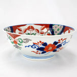 LARGE JAPANESE IMARI HAND PAINTED BOWL CIRCA 1900, EARLY 20TH CENTURY, PORCELAIN