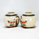 SMALL MIRROR PAIR CHINESE GINGER JARS REIGN MARKS EARLY 20TH C, 1930S, CHINA, PORCELAIN