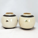 SMALL MIRROR PAIR CHINESE GINGER JARS REIGN MARKS EARLY 20TH C, 1930S, CHINA, PORCELAIN