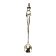 VINTAGE AMERICAN W.C. FIELDS PEWTER COCKTAIL SPOON MIXER 1930'S, 1930S, UNITED STATES