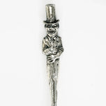 VINTAGE AMERICAN W.C. FIELDS PEWTER COCKTAIL SPOON MIXER 1930'S, 1930S, UNITED STATES