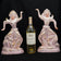 1950S MID-CENTURY CALIFORNIAN CERAMIC SIAMESE DANCERS FIGURINES - A PAIR, UNITED STATES