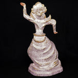 1950S MID-CENTURY CALIFORNIAN CERAMIC SIAMESE DANCERS FIGURINES - A PAIR, UNITED STATES