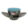 ANTIQUE QING CHINESE METAL TEA SAUCER AND CLOISONNE TEACUP, EARLY 20TH CENTURY, CHINA, CLOISONNÉ