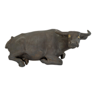 CHINESE SHIWAN WATER BUFFALO CERAMIC CIRCA REPUBLIC PERIOD, EARLY 20TH CENTURY, CHINA
