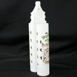 CHINESE POLYCHROME CHOPSTICK HOLDER QIANLONG REIGN MARK REPUBLIC PERIOD, EARLY 20TH CENTURY, CHINA, PORCELAIN
