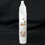 CHINESE POLYCHROME CHOPSTICK HOLDER QIANLONG REIGN MARK REPUBLIC PERIOD, EARLY 20TH CENTURY, CHINA, PORCELAIN