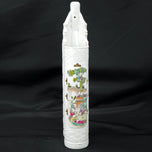 CHINESE POLYCHROME CHOPSTICK HOLDER QIANLONG REIGN MARK REPUBLIC PERIOD, EARLY 20TH CENTURY, CHINA, PORCELAIN