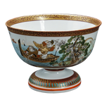JAPANESE KUTANI POLYCHROME HAISEN SAKE WASHING BOWL CIRCA 1900, EARLY 20TH CENTURY, PORCELAIN