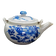 MINIATURE JAPANESE PORCELAIN TEAPOT WITH BIRD DESIGN EARLY 20TH CENTURY