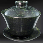 CHINESE SOAPSTONE TEA BOWL LID AND SAUCER REPUBLIC PERIOD, EARLY 20TH CENTURY, CHINA
