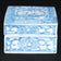 CHINESE PORCELAIN BLUE WHITE BOX WITH LOTUS SCROLLING 19TH CENTURY, MID 19TH CENTURY, CHINA