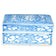 CHINESE PORCELAIN BLUE WHITE BOX WITH LOTUS SCROLLING 19TH CENTURY, MID 19TH CENTURY, CHINA