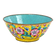 CHINESE YELLOW ENAMELED BOWL 1930'S, 1930S, CHINA, BRASS