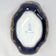 ANTIQUE GERMAN RICHARD KLEMM DRESDEN COBALT BLUE GOLD COURTING COUPLE CREAMER SUGAR SET, EARLY 20TH CENTURY, GERMANY,
