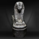 FRENCH SLATE SPHYNX CARVING CIRCA 1920, 1920S, FRANCE, STONE