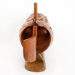 CHINESE CARVED BAMBOO JUNK BOAT CIRCA 1920'S, 1920S, CHINA