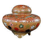 SMALL JAPANESE CLOISONNE CENSER PHOENIX MOTIF MEIJI PERIOD, LATE 19TH CENTURY, CLOISONNÉ