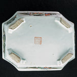 ANTIQUE CHINESE POLYCHROME JIAQING REIGN BULB POT, LATE 19TH CENTURY, CHINA, PORCELAIN