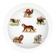 ANTIQUE GERMAN ILLUSTRATED CHILD'S DISH ANIMAL FULL COLOR EARLY 1900S, EARLY 20TH CENTURY, GERMANY, PORCELAIN
