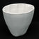 LATE 19TH CENTURY VICTORIAN WHITE CERAMIC FOOD MOLD WITH GEOMETRIC DESIGNS