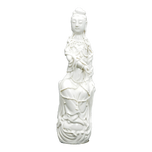 EARLY 20TH CENTURY CHINESE BLANC DE CHINE GUANYIN LATE QING/REPUBLIC PERIOD, CHINA, PORCELAIN