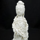 EARLY 20TH CENTURY CHINESE BLANC DE CHINE GUANYIN LATE QING/REPUBLIC PERIOD, CHINA, PORCELAIN