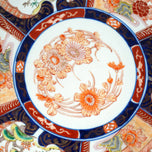 19TH CENTURY LARGE POLYCHROME JAPANESE MEIJI PERIOD IMARI CHARGER WITH BUDDHIST LIONS, LATE 19TH CENTURY, PORCELAIN