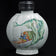 EARLY 20TH CENTURY HUA CHA GONG SI MARK REPUBLIC PERIOD CHINESE POLYCHROME TEA CADDY, CHINA, PORCELAIN