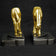 1930S ART DECO GRAZING PONY BOOKENDS - SET OF 2, UNITED STATES, GOLD FINISH