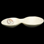 MID-CENTURY MARC BELLAIRE (1925 – 1994) ABSTRACT TRIBAL BOOMERANG SERVING DISH, 1950S, UNITED STATES, CERAMIC