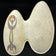 MID-CENTURY MARC BELLAIRE (1925 – 1994) ABSTRACT TRIBAL BOOMERANG SERVING DISH, 1950S, UNITED STATES, CERAMIC