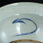 LATE 19TH CENTURY CHINESE QING PEONY SCROLL BASIN, CHINA, PORCELAIN
