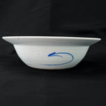 LATE 19TH CENTURY CHINESE QING PEONY SCROLL BASIN, CHINA, PORCELAIN