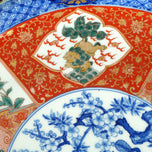 19TH CENTURY JAPANESE IMARI CHARGER BUDDHIST LIONS, LATE 19TH CENTURY, PORCELAIN