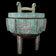 MID CENTURY HOLLYWOOD REGENCY MONT COCKTAIL ICE BUCKET ARCHAIC CHINESE DESIGN, 1970S, TAIWAN, METAL