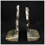 1925 SCOTTY DOG HUBLEY IRON BOOKENDS - A PAIR, 1920S, UNITED STATES, CAST IRON