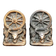 1930S DODGE WAGON WHEEL WESTERN BOOKENDS - A PAIR, UNITED STATES, COPPER FINISH