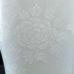 1920S JAPANESE BIANCO SOPRA BIANCO WHITE PORCELAIN VASE